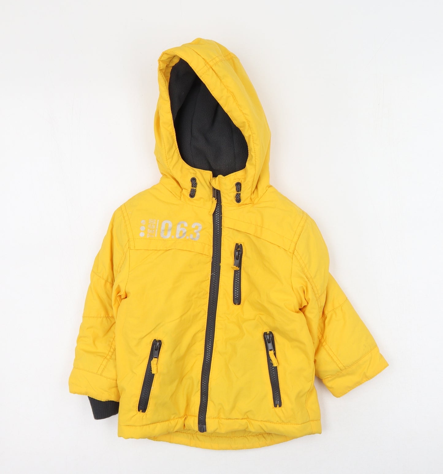 George  Boys Yellow   Rain Coat Coat Size 9 Years