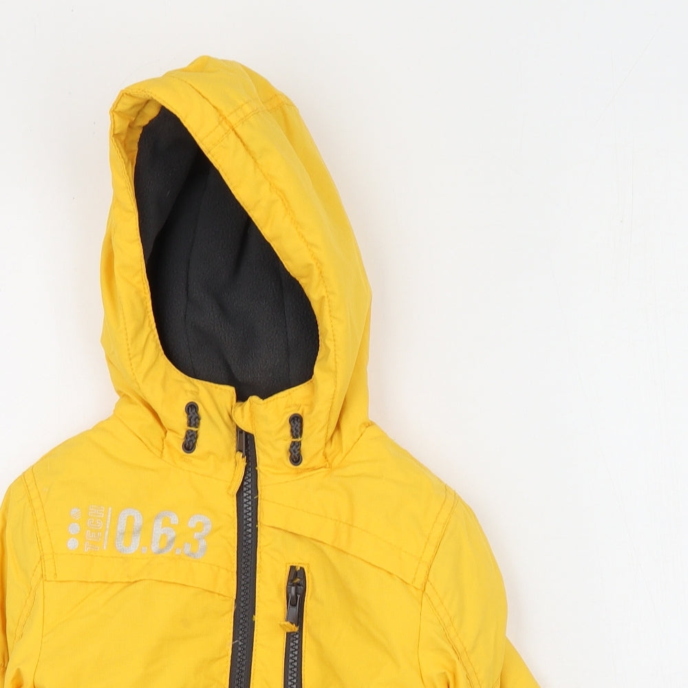 George  Boys Yellow   Rain Coat Coat Size 9 Years