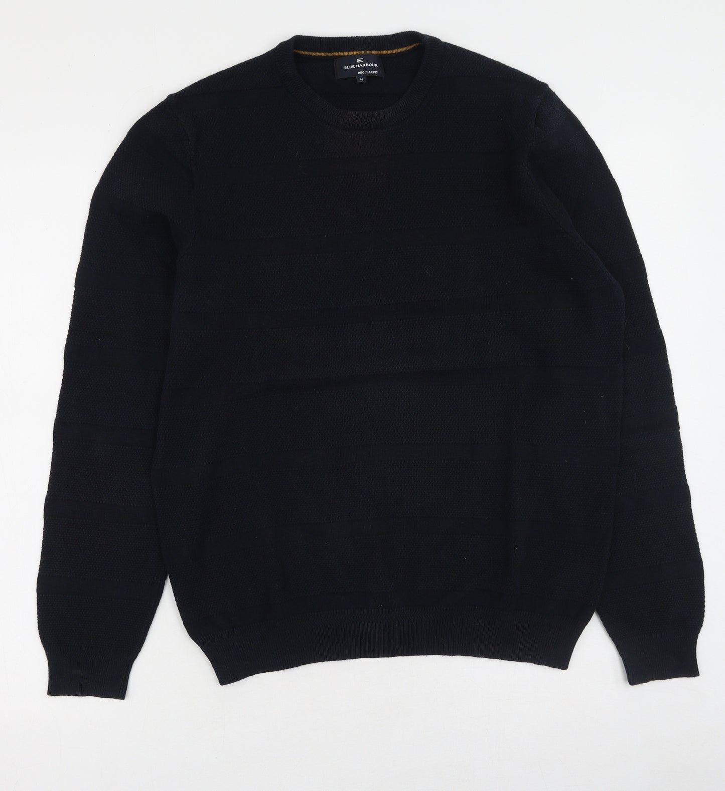 Blue Harbour Mens Blue  Polyamide Pullover Sweatshirt Size M