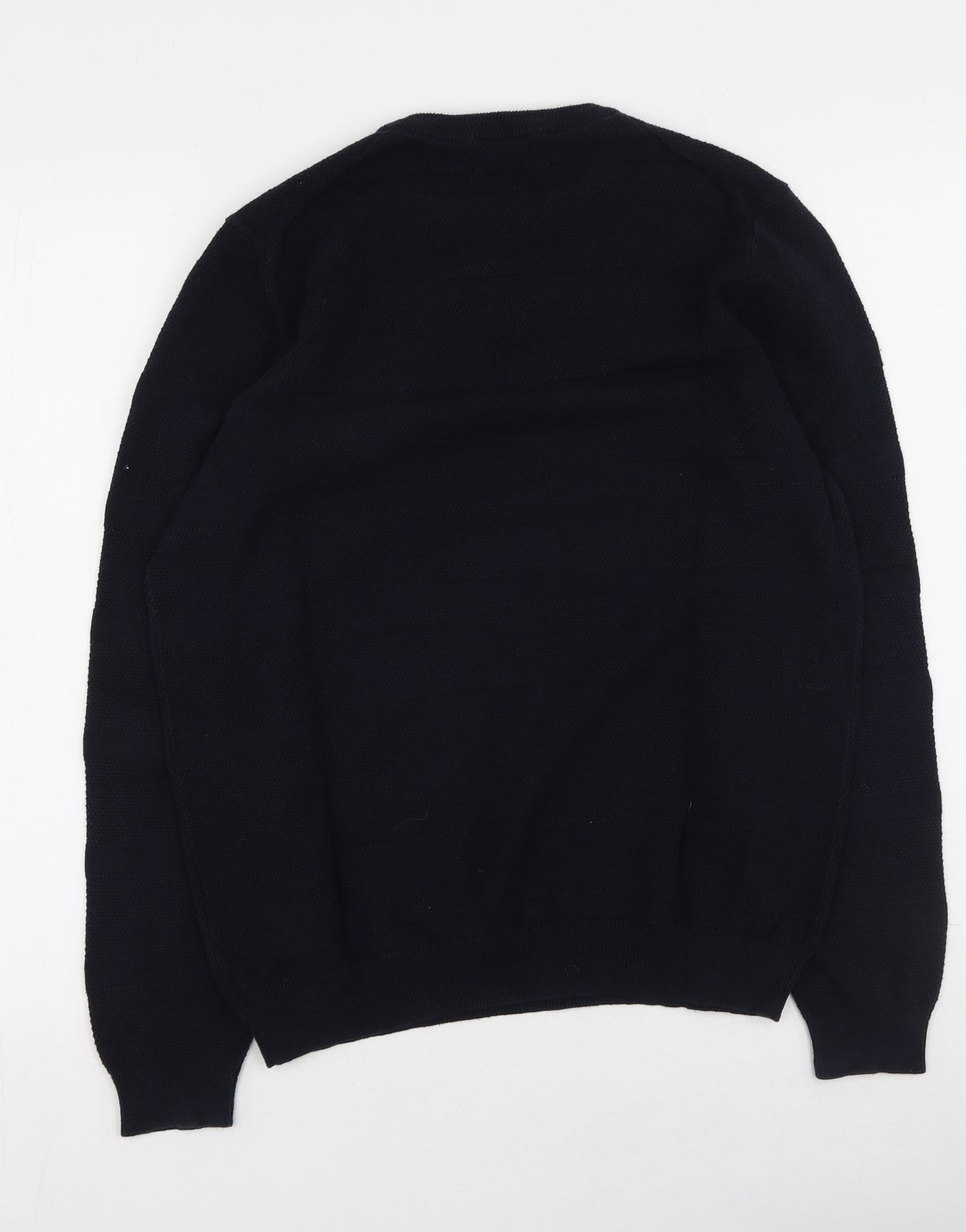 Blue Harbour Mens Blue  Polyamide Pullover Sweatshirt Size M