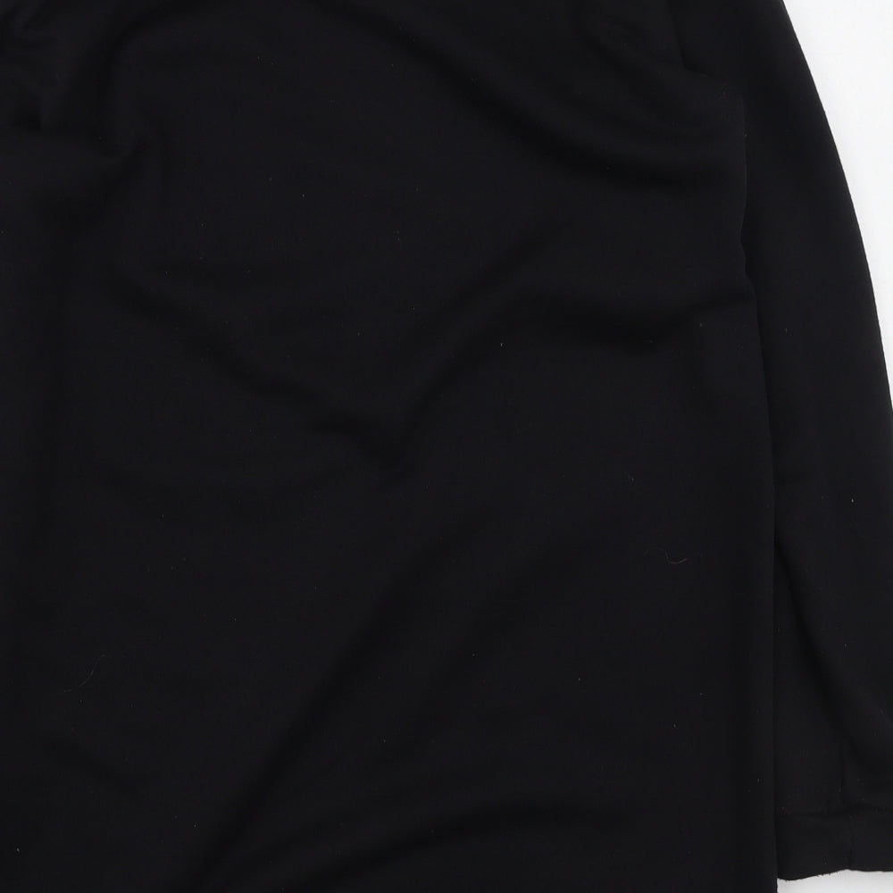 Coco & Kiss Womens Black  Cotton Pullover Sweatshirt Size L   - Mickey Mouse