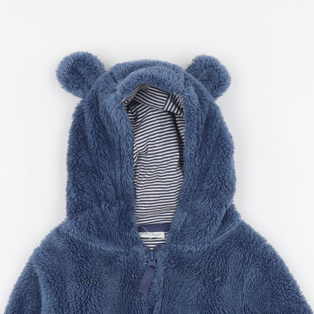 NEXT Boys Blue   Jacket Coatigan Size 6-9 Months