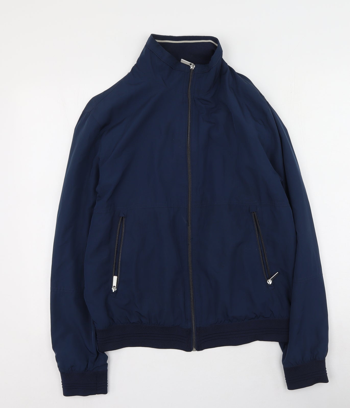 Zara Mens Blue   Bomber Jacket Jacket Size 42