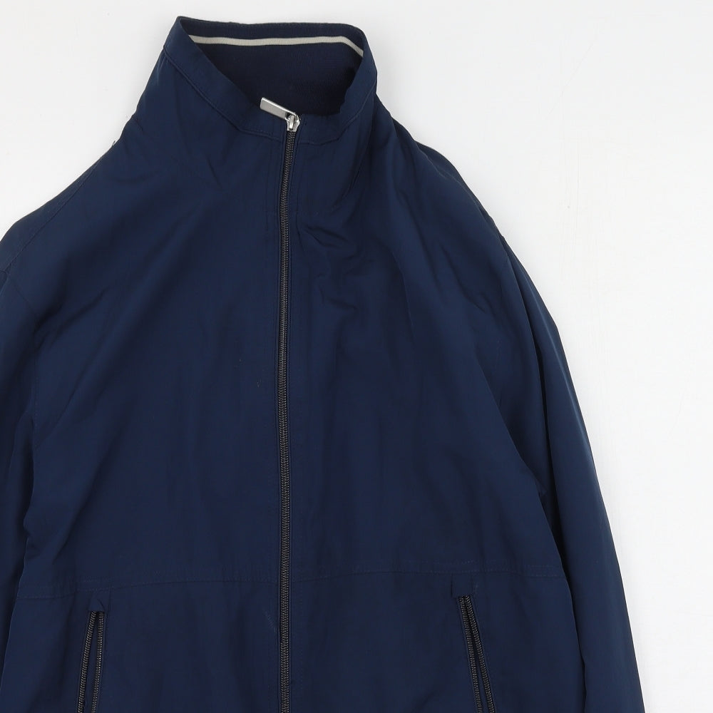 Zara Mens Blue   Bomber Jacket Jacket Size 42