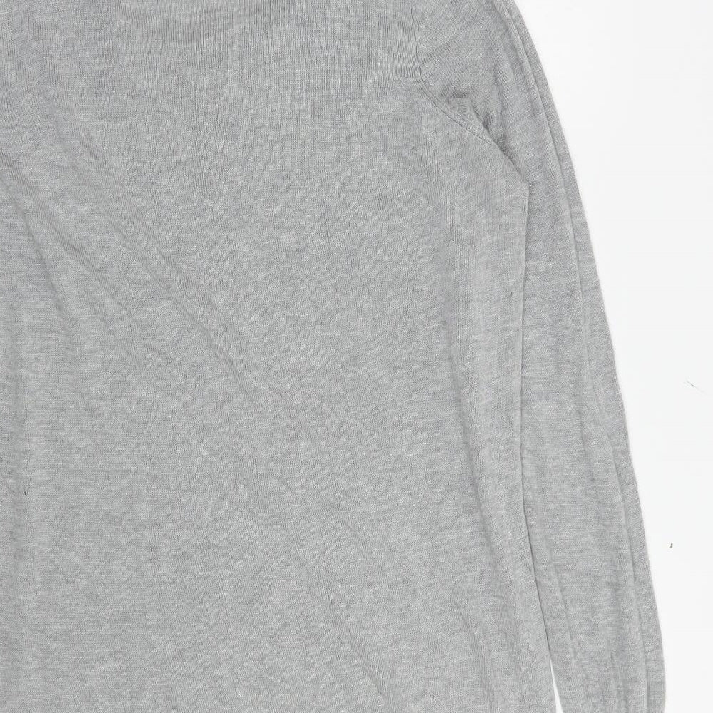 George Womens Grey  Viscose Jumper Dress  Size 16  Boat Neck Pullover