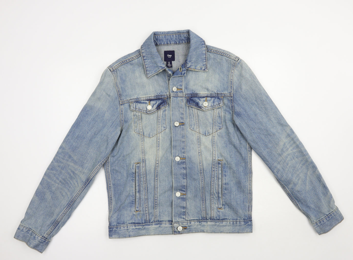 Gap Mens Blue   Jacket  Size M  Button