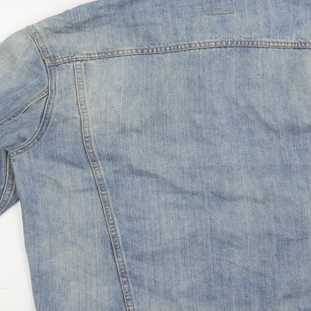 Gap Mens Blue   Jacket  Size M  Button