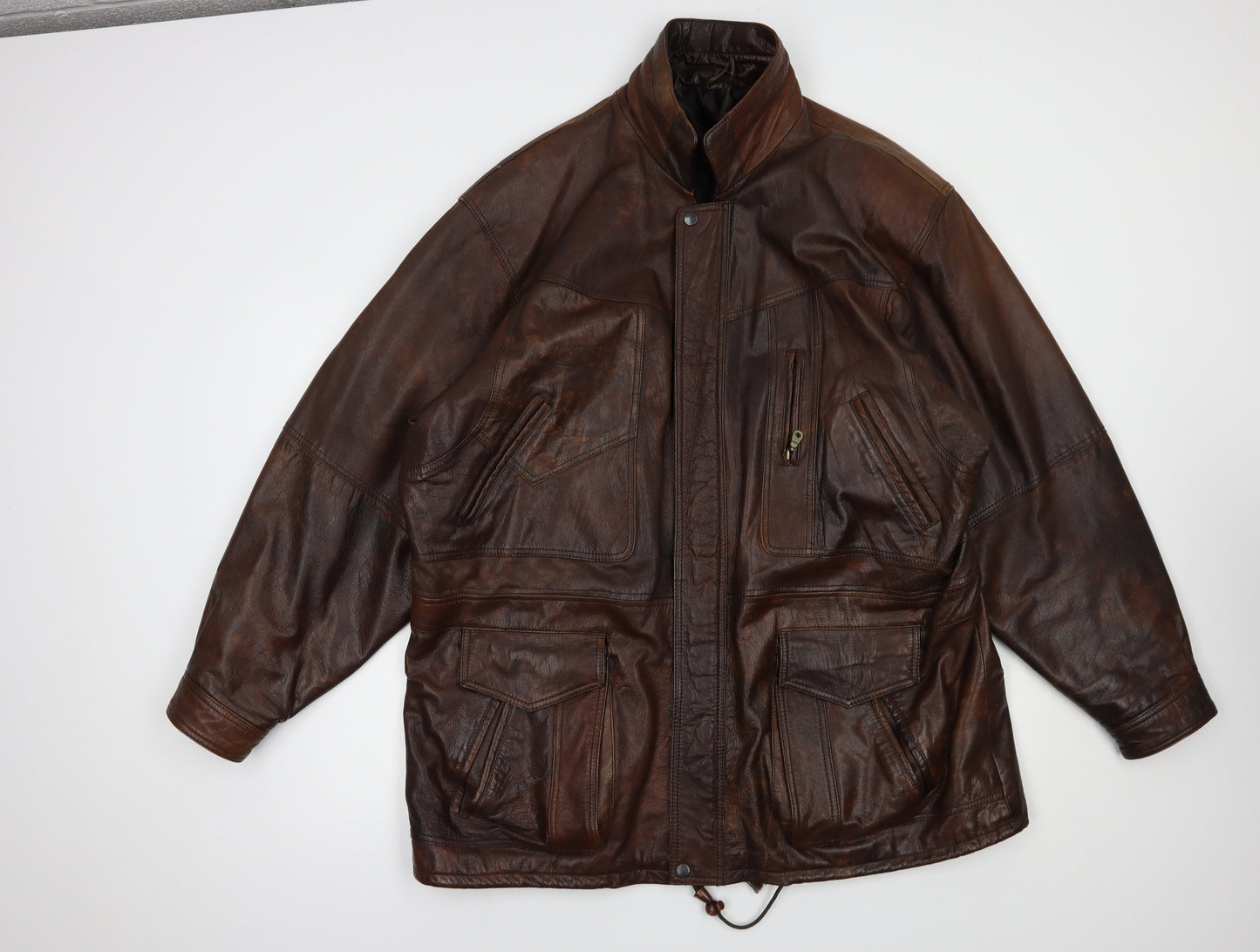 Classic Mens Brown   Jacket  Size XL  Zip