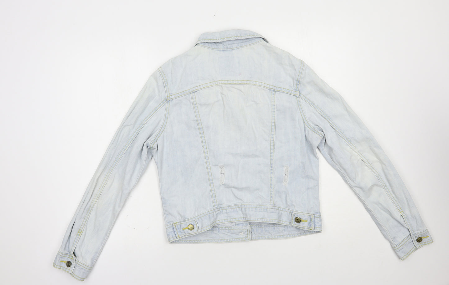 Denim Co. Womens Blue   Jacket  Size 12  Button