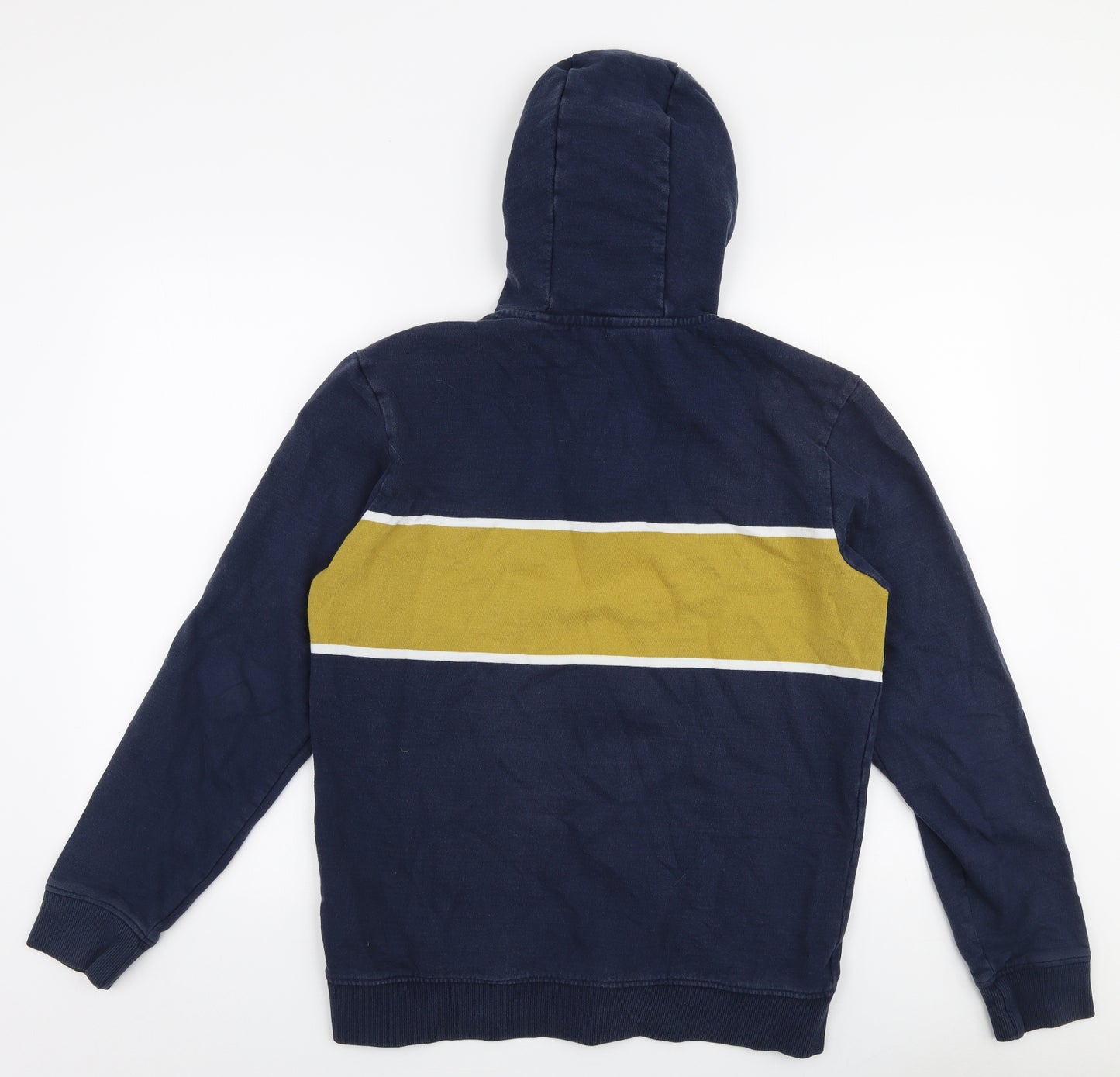 NEXT Mens Blue  Cotton Full Zip Hoodie Size M