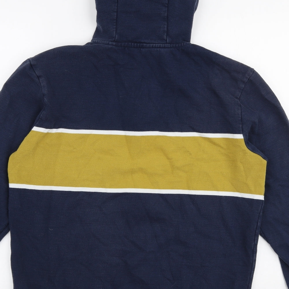 NEXT Mens Blue  Cotton Full Zip Hoodie Size M