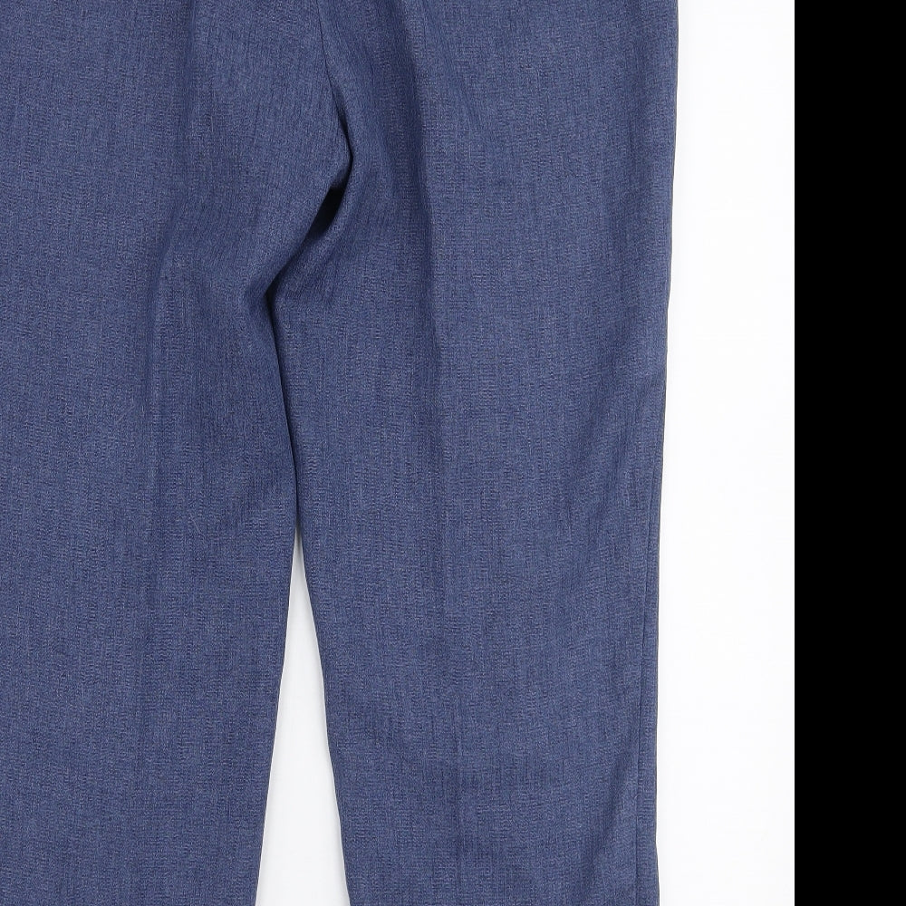 Honor Millburn Womens Blue  Polyester Trousers  Size 18 L27 in Regular