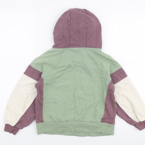 NEXT Girls Multicoloured  Cotton Pullover Hoodie Size 9 Years  Pullover