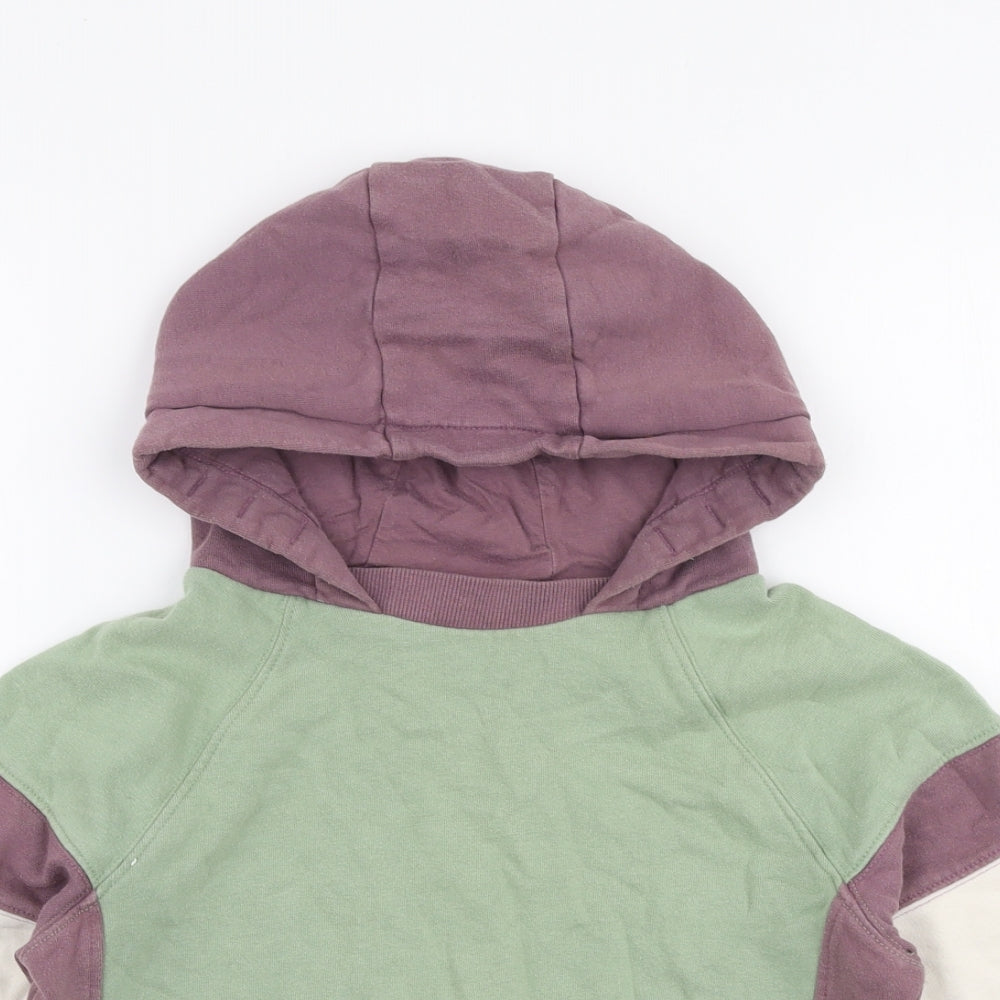 NEXT Girls Multicoloured  Cotton Pullover Hoodie Size 9 Years  Pullover