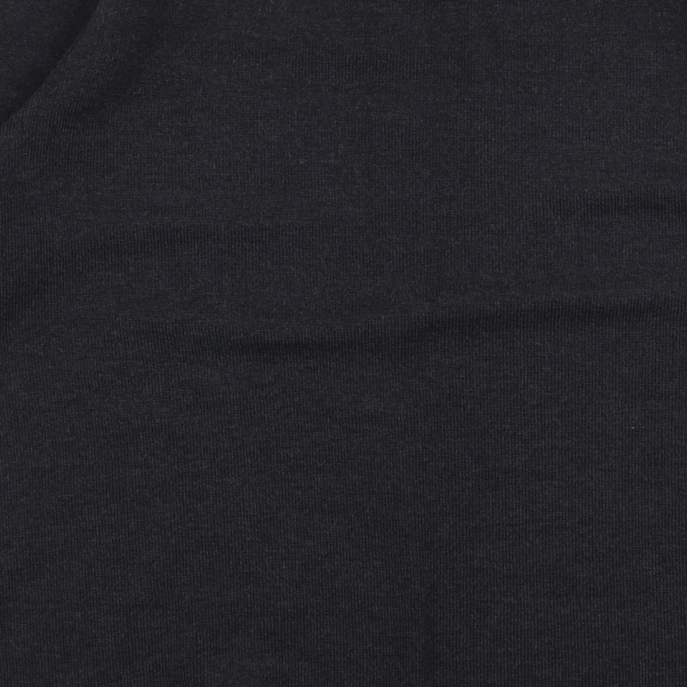Preworn Womens Grey Round Neck  Polyester Pullover Jumper Size M