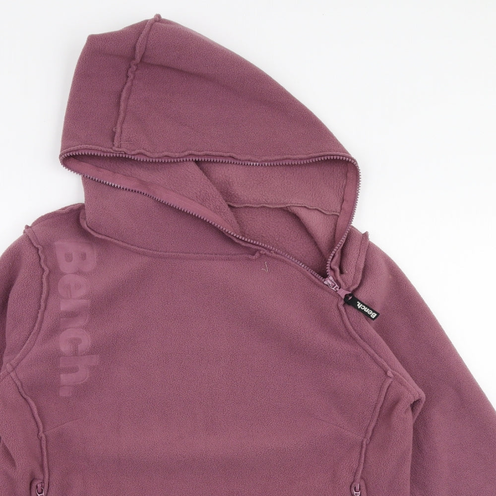 Bench Womens Purple  Polyester Pullover Hoodie Size XL  Pullover
