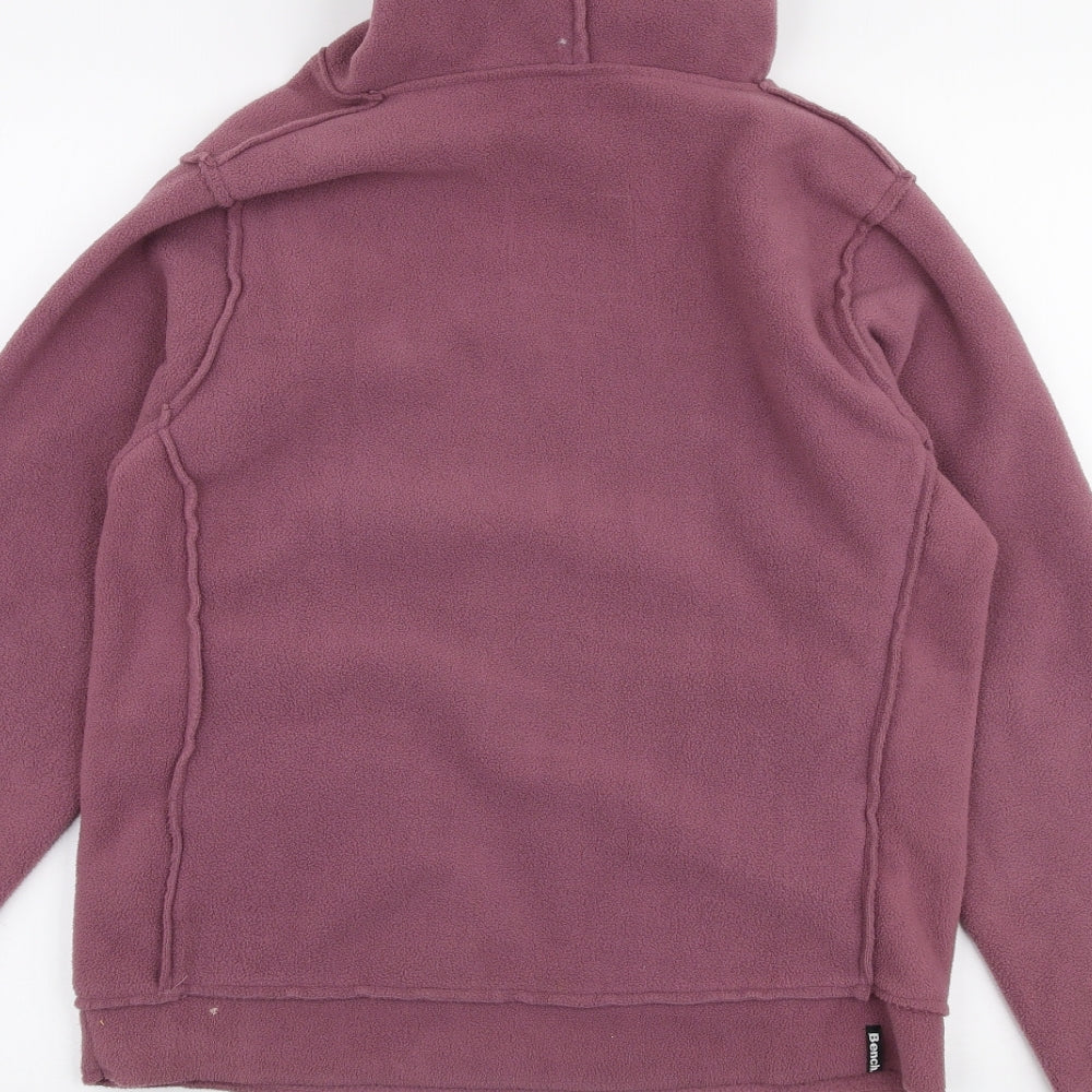 Bench Womens Purple  Polyester Pullover Hoodie Size XL  Pullover