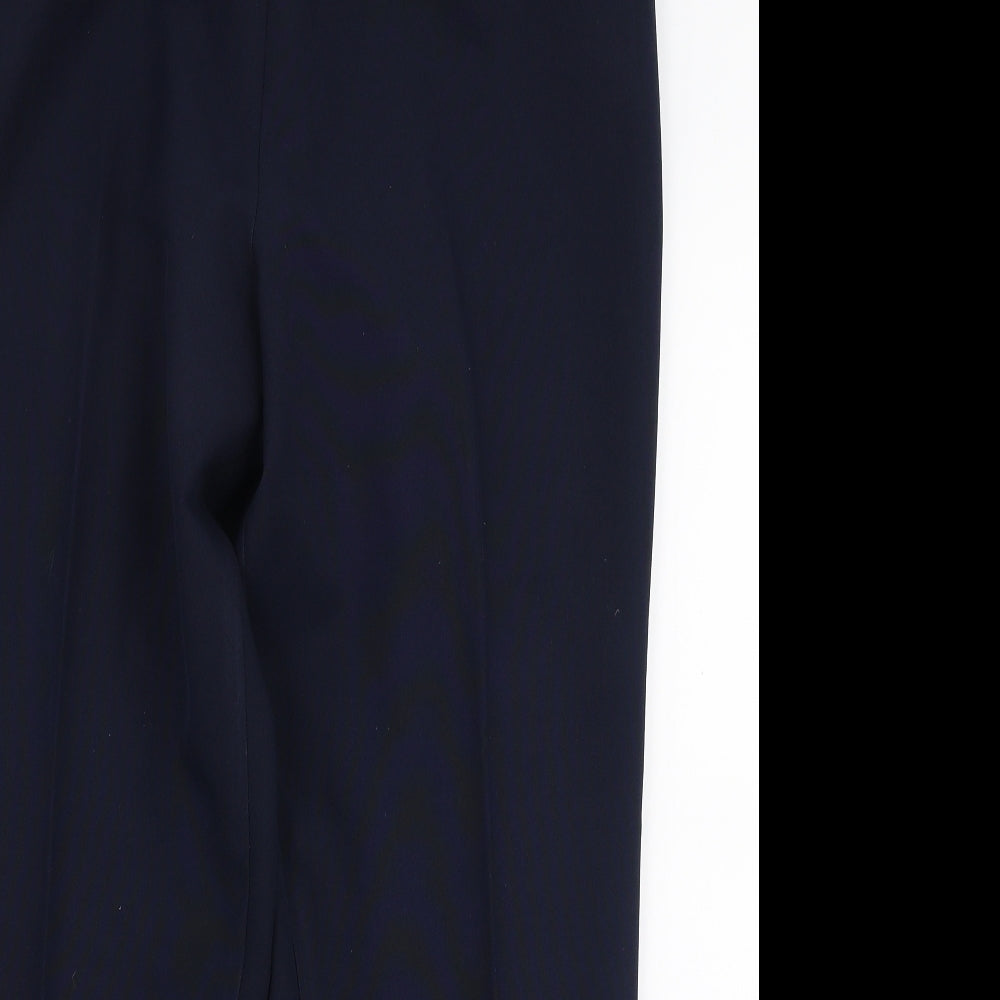 Preworn Womens Blue  Polyester Trousers  Size 18 L29 in Regular