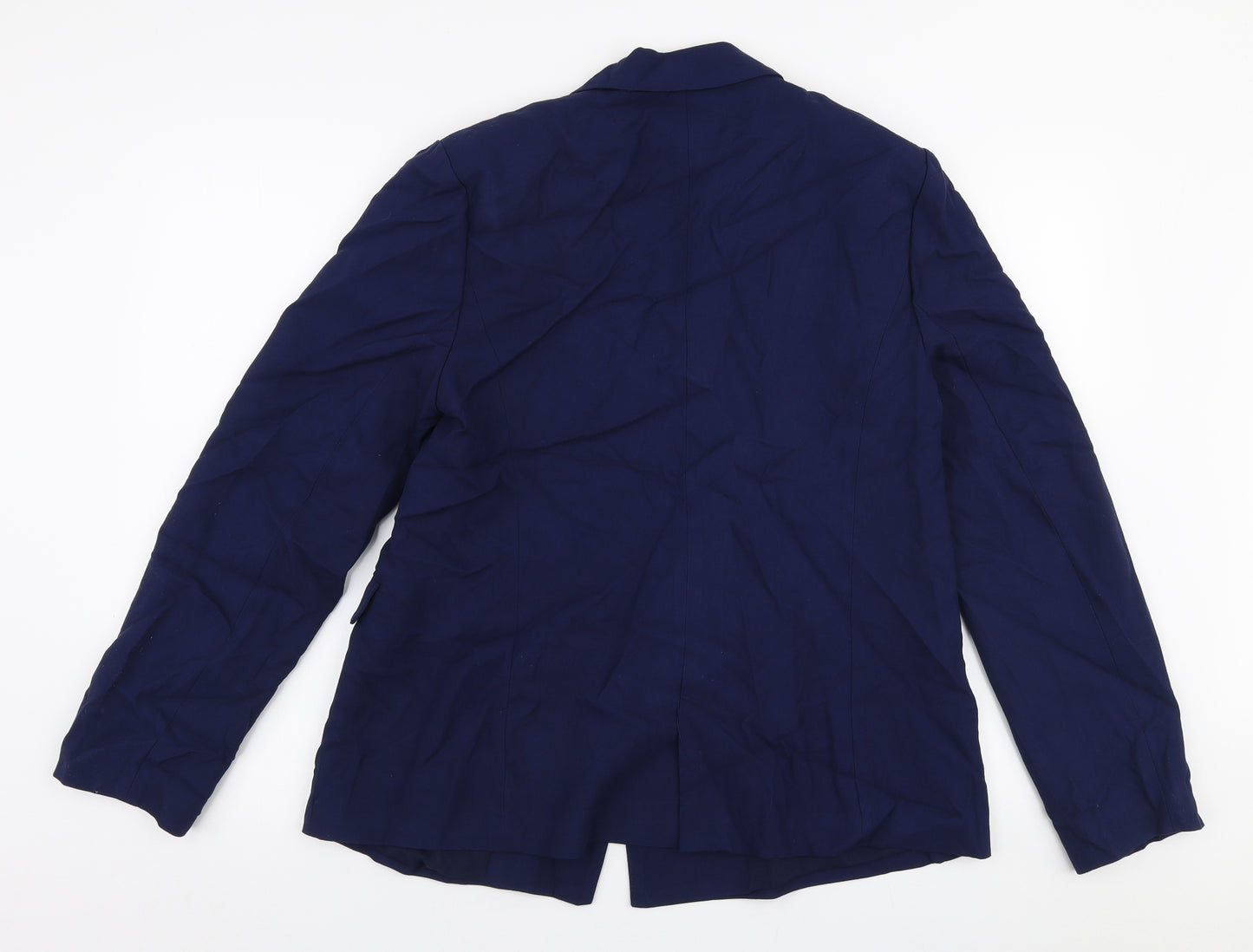 Best Mountain Womens Blue   Jacket Blazer Size 16  Button