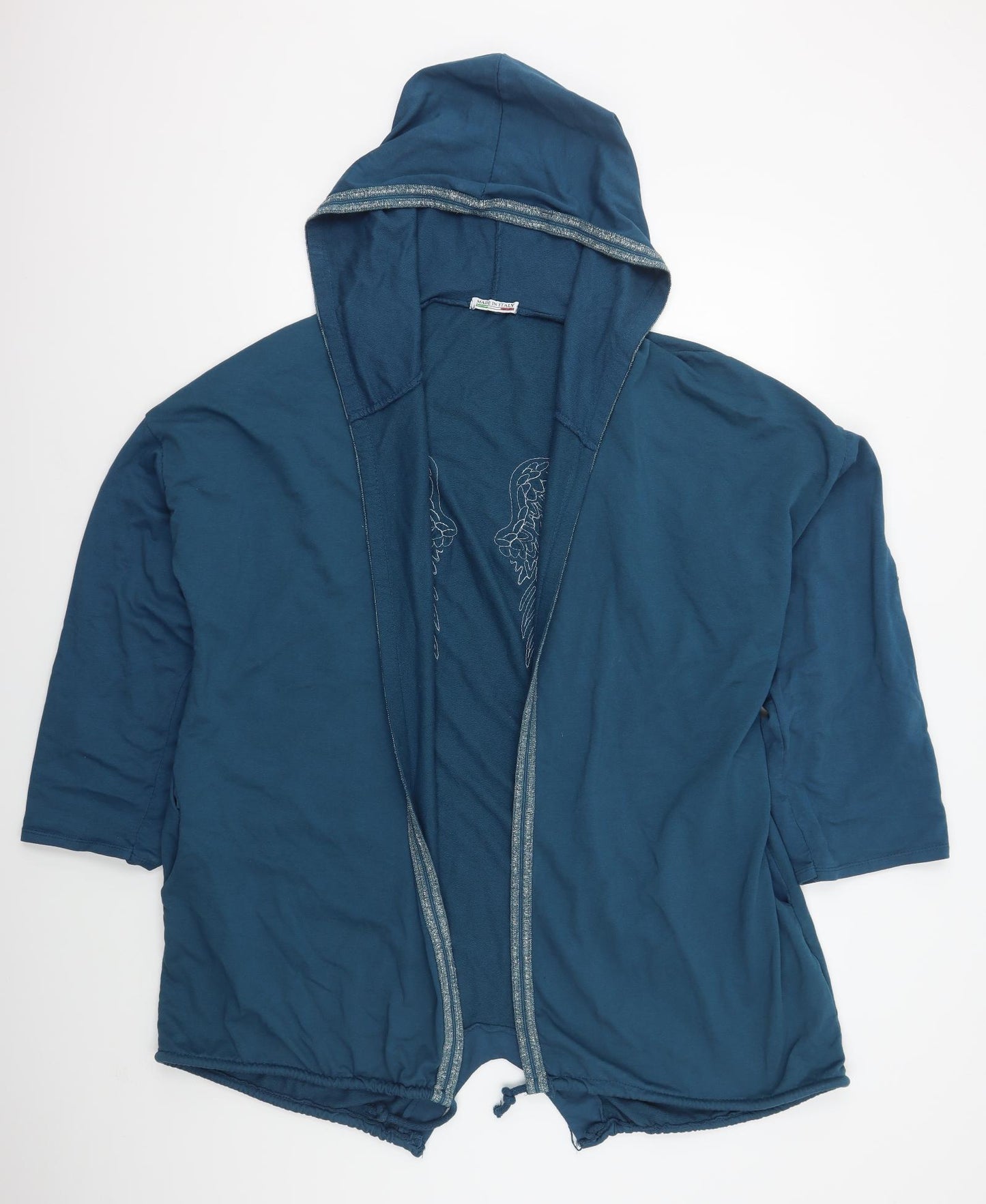 Preworn Womens Blue   Jacket  One Size   - Angel Wings
