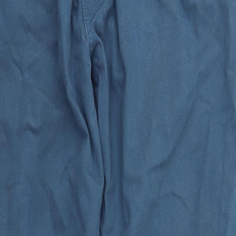Levi's Mens Blue  Cotton Straight Jeans Size 36 L32 in Regular Button