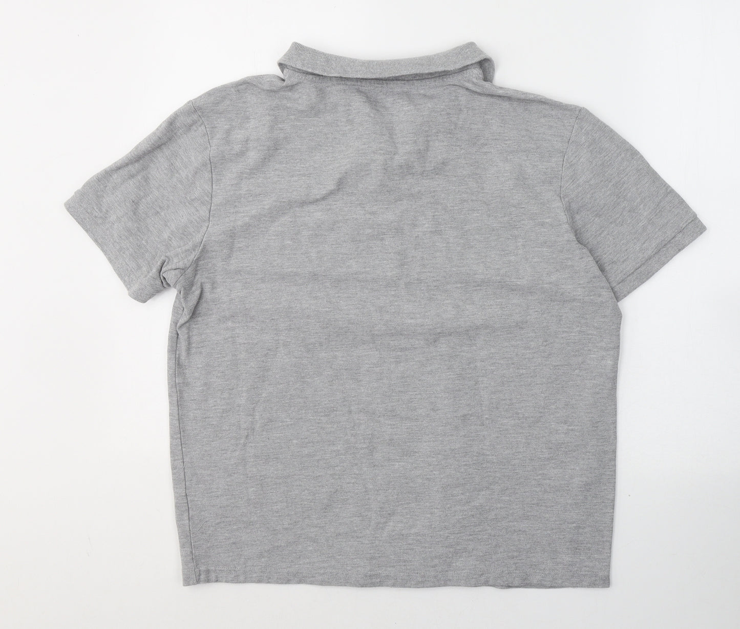 Primark Mens Grey  Cotton  Polo Size XL Collared Pullover