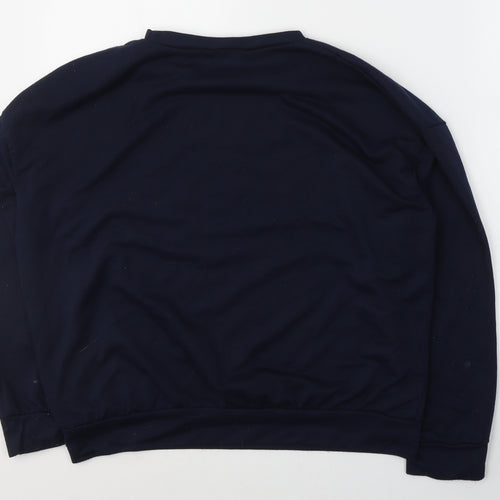SheIn Womens Blue  Cotton Pullover Sweatshirt Size S  Pullover - California