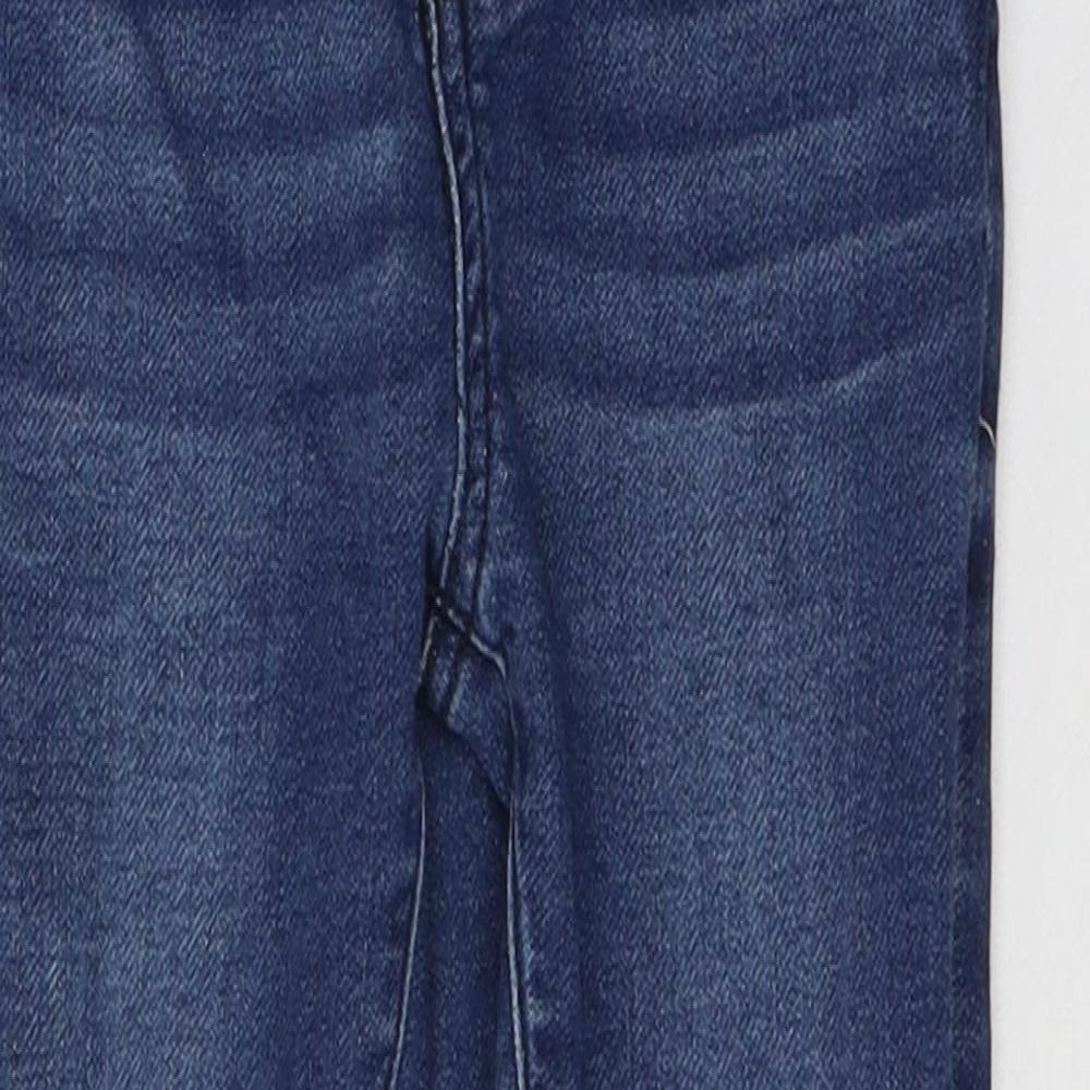 Matalan Boys Blue  Cotton Skinny Jeans Size 5-6 Years  Regular Button