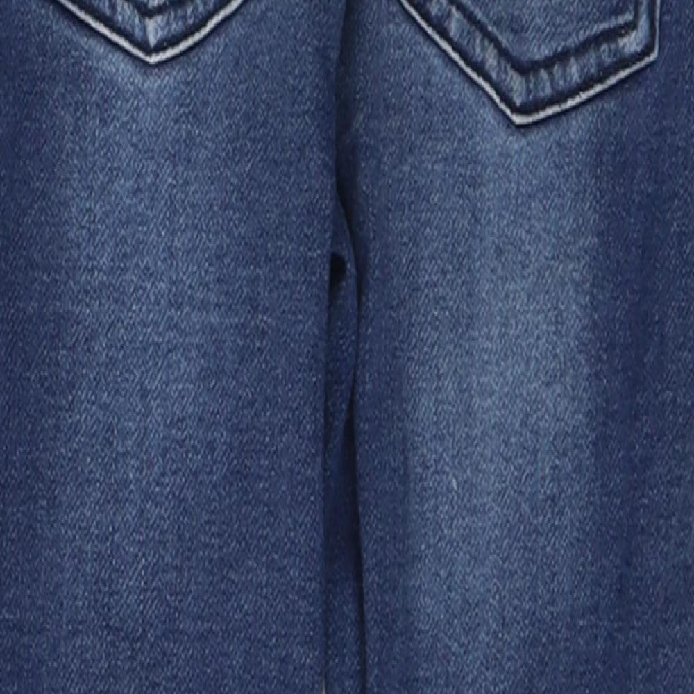 Matalan Boys Blue  Cotton Skinny Jeans Size 5-6 Years  Regular Button