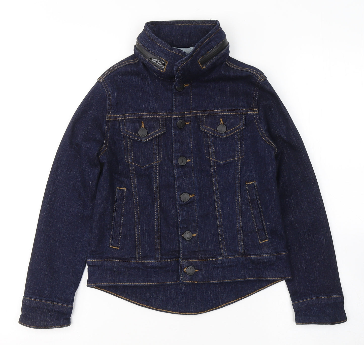Jasper Conran Boys Blue   Jacket  Size 9 Years  Button