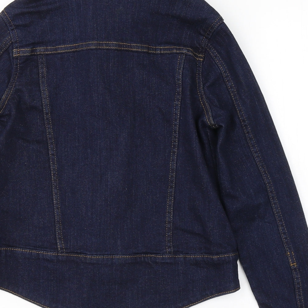 Jasper Conran Boys Blue   Jacket  Size 9 Years  Button