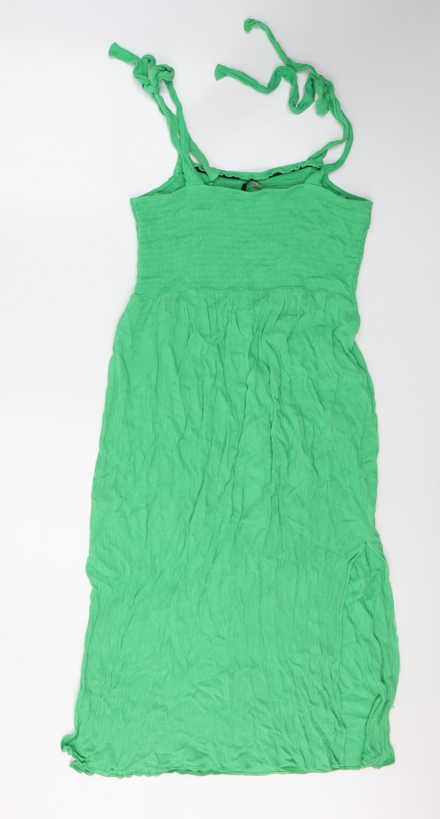 George Womens Green  Viscose A-Line  Size M  Square Neck Pullover
