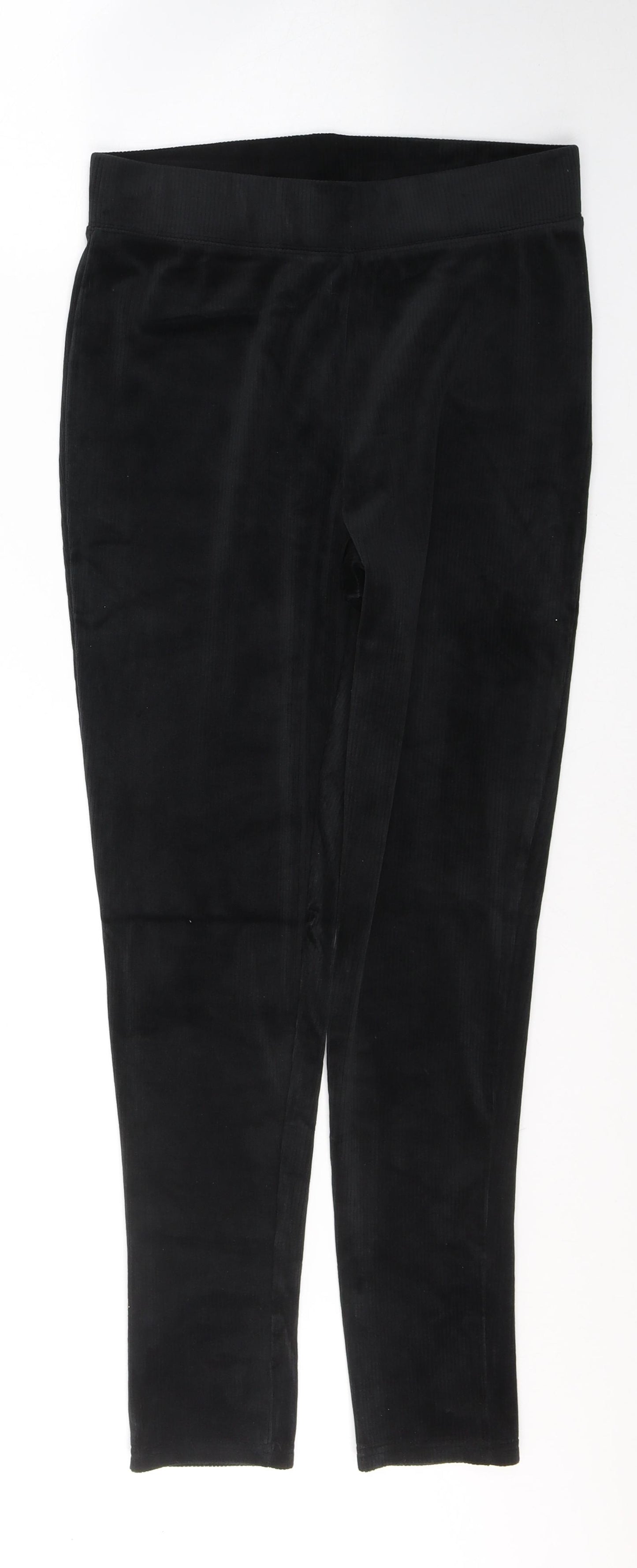 Capsule Womens Black  Polyester Jegging Leggings Size 14 L27 in