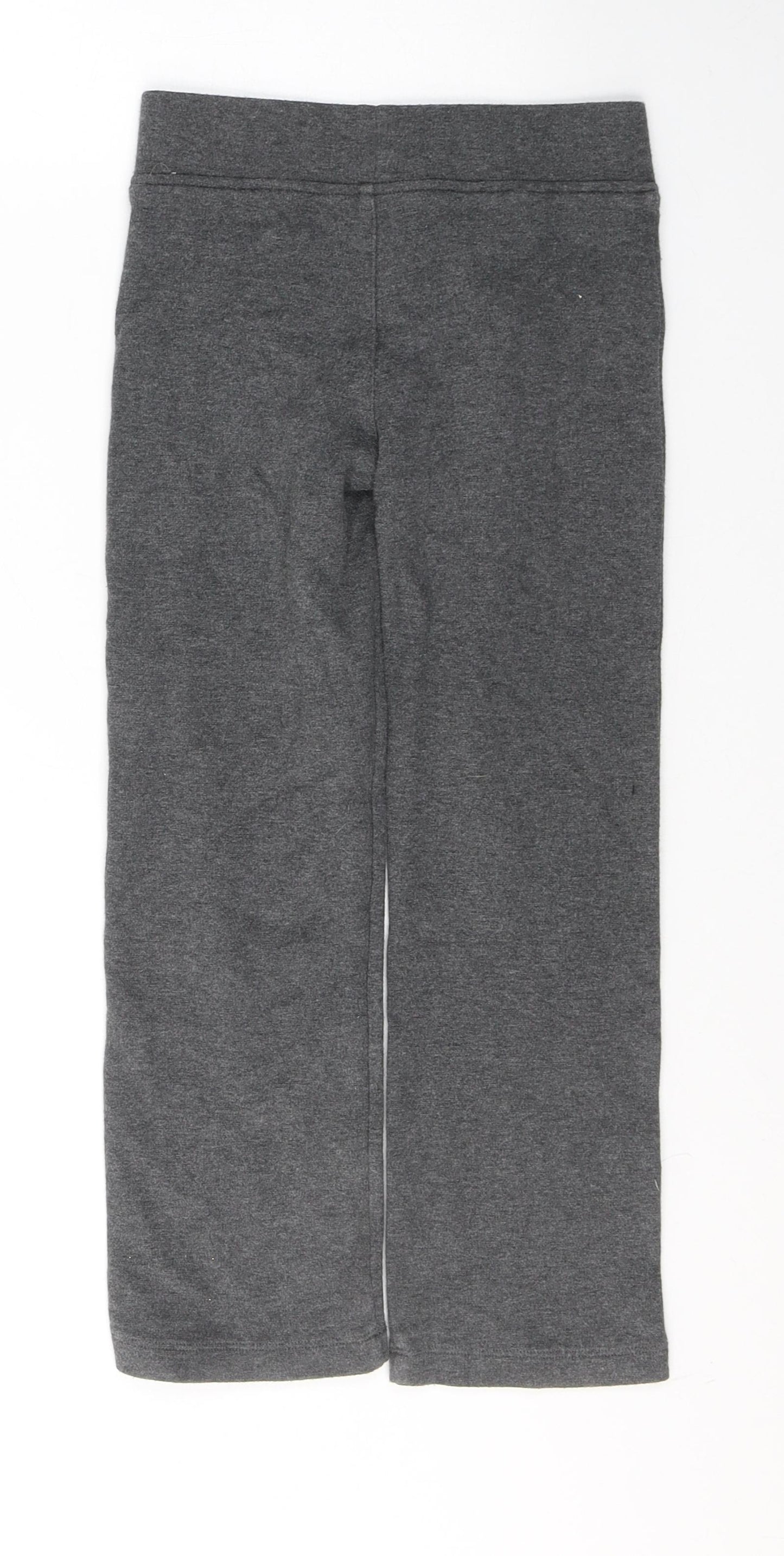 Dunnes Stores Girls Grey  Cotton Sweatpants Trousers Size 5-6 Years  Regular Pullover