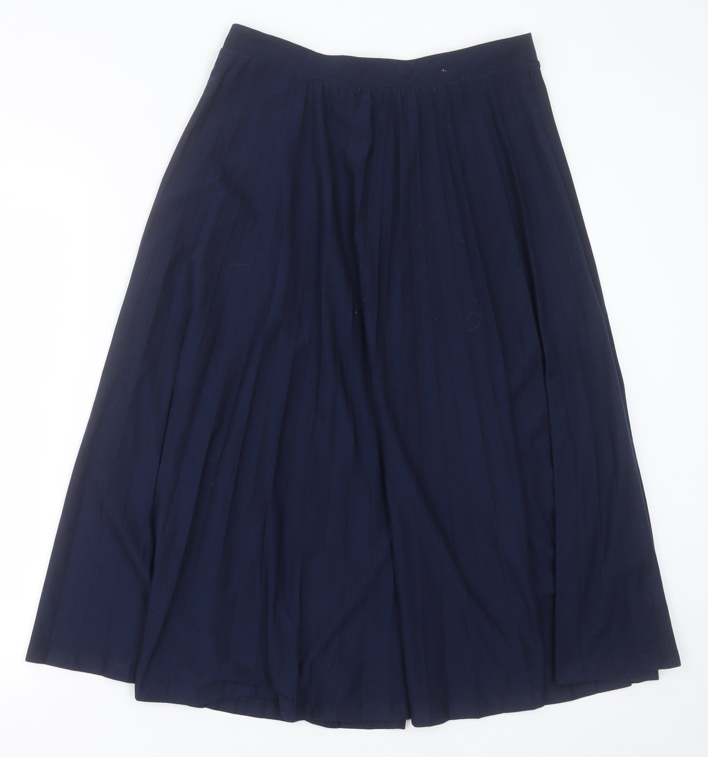 Marks and Spencer Womens Blue  Polyester A-Line Skirt Size 12