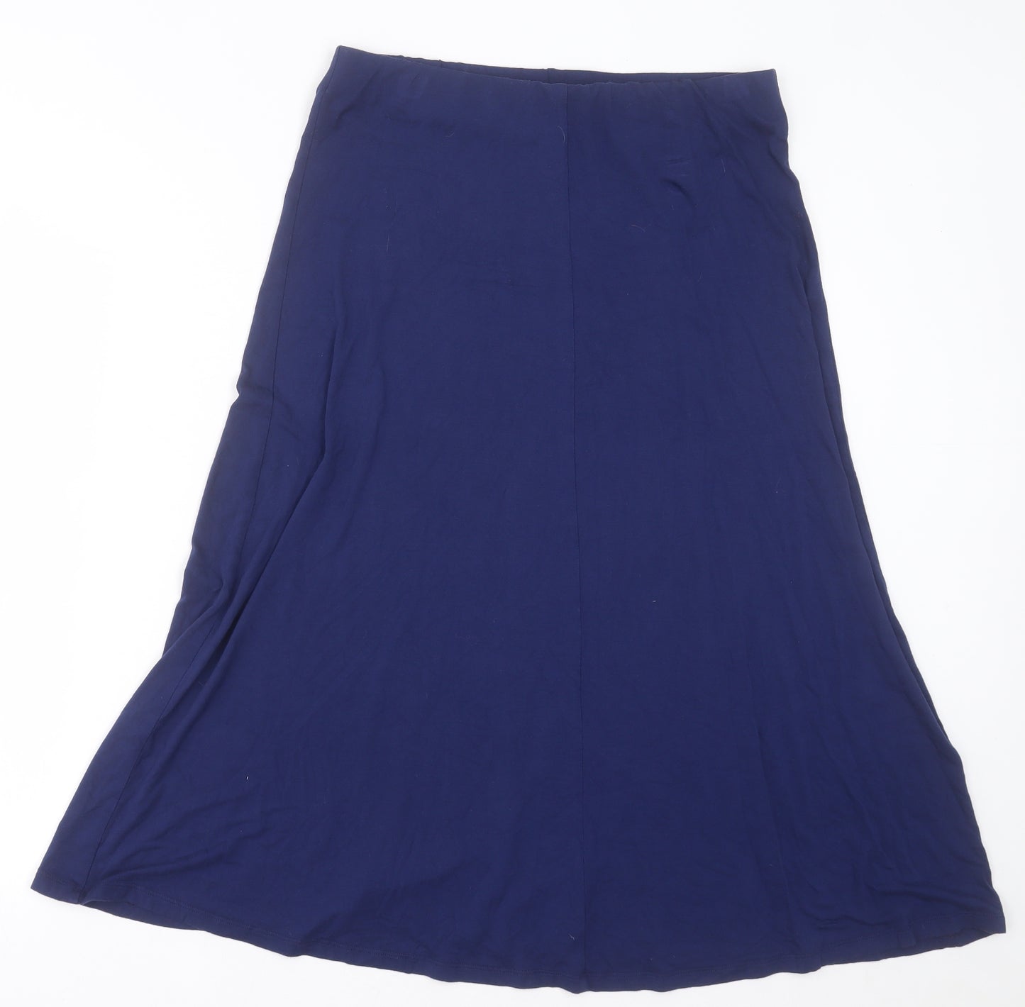Bella Di Notte Womens Black  Viscose A-Line Skirt Size 12
