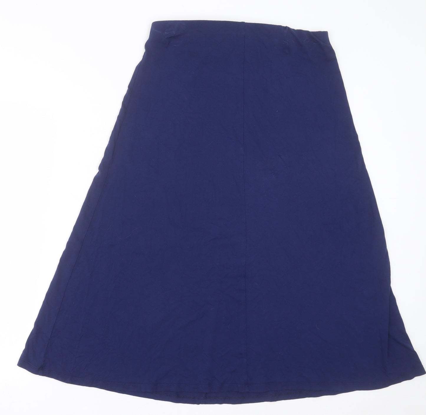 Bella Di Notte Womens Black  Viscose A-Line Skirt Size 12