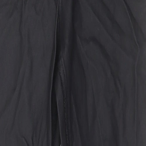 New Look Womens Black  Nylon Skinny Jeans Size 10 L26 in Regular Button