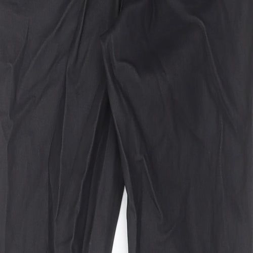 New Look Womens Black  Nylon Skinny Jeans Size 10 L26 in Regular Button