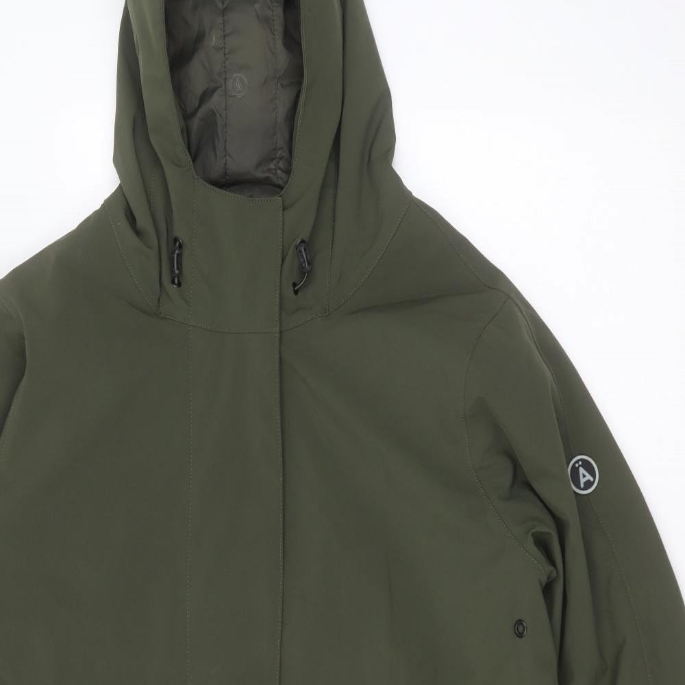tanta Mens Green   Windbreaker Coat Size XL  Zip