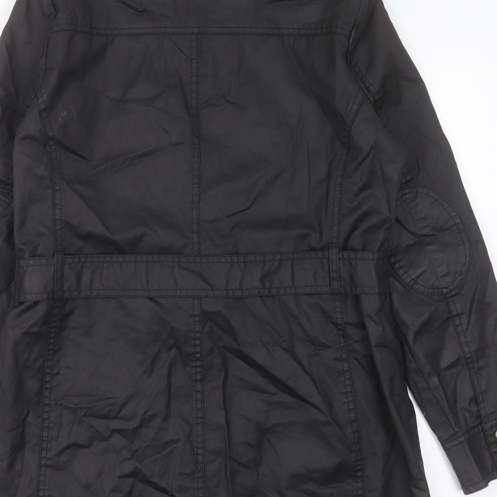 F&F Womens Black   Jacket  Size 14  Zip