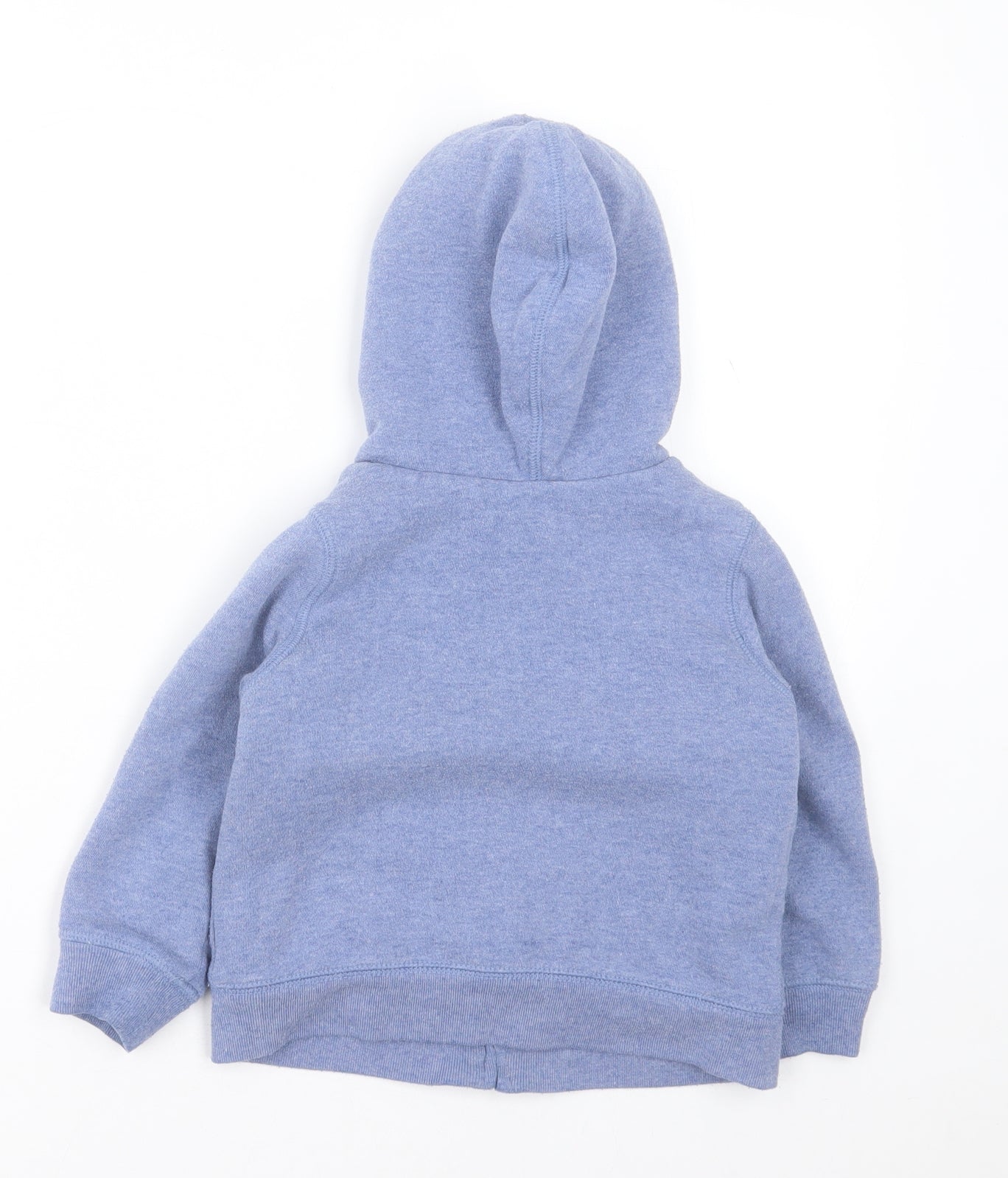 Gap Girls Blue  Cotton Full Zip Hoodie Size 3 Years  Zip