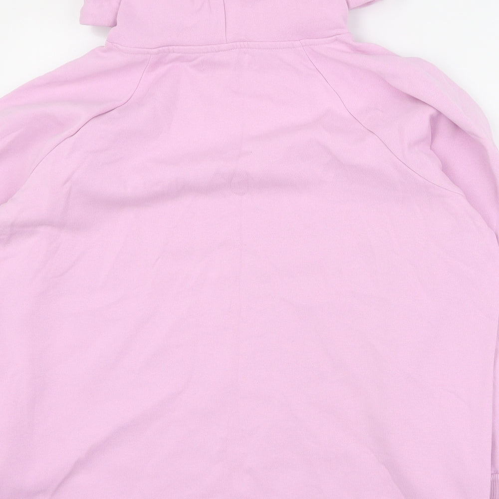 NEXT Womens Pink  Cotton Pullover Hoodie Size L  Pullover