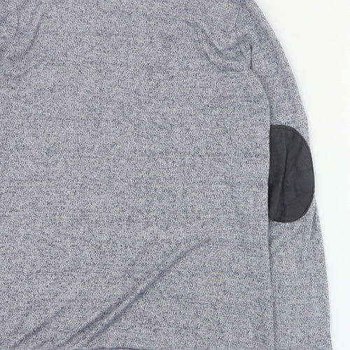 Izabel Womens Grey Round Neck  Viscose Pullover Jumper Size 10