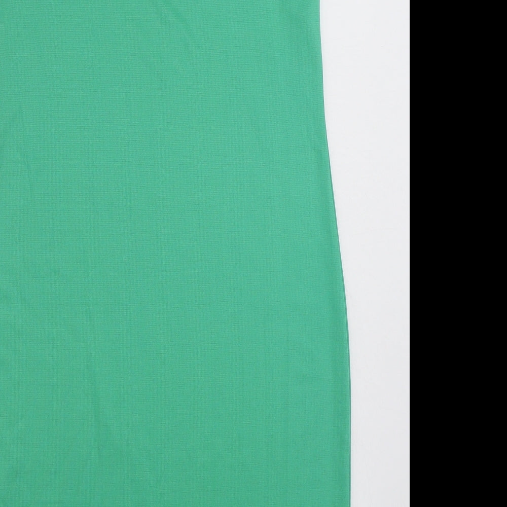 Primark Womens Green  Polyester Tank Dress  Size 18  Square Neck Pullover