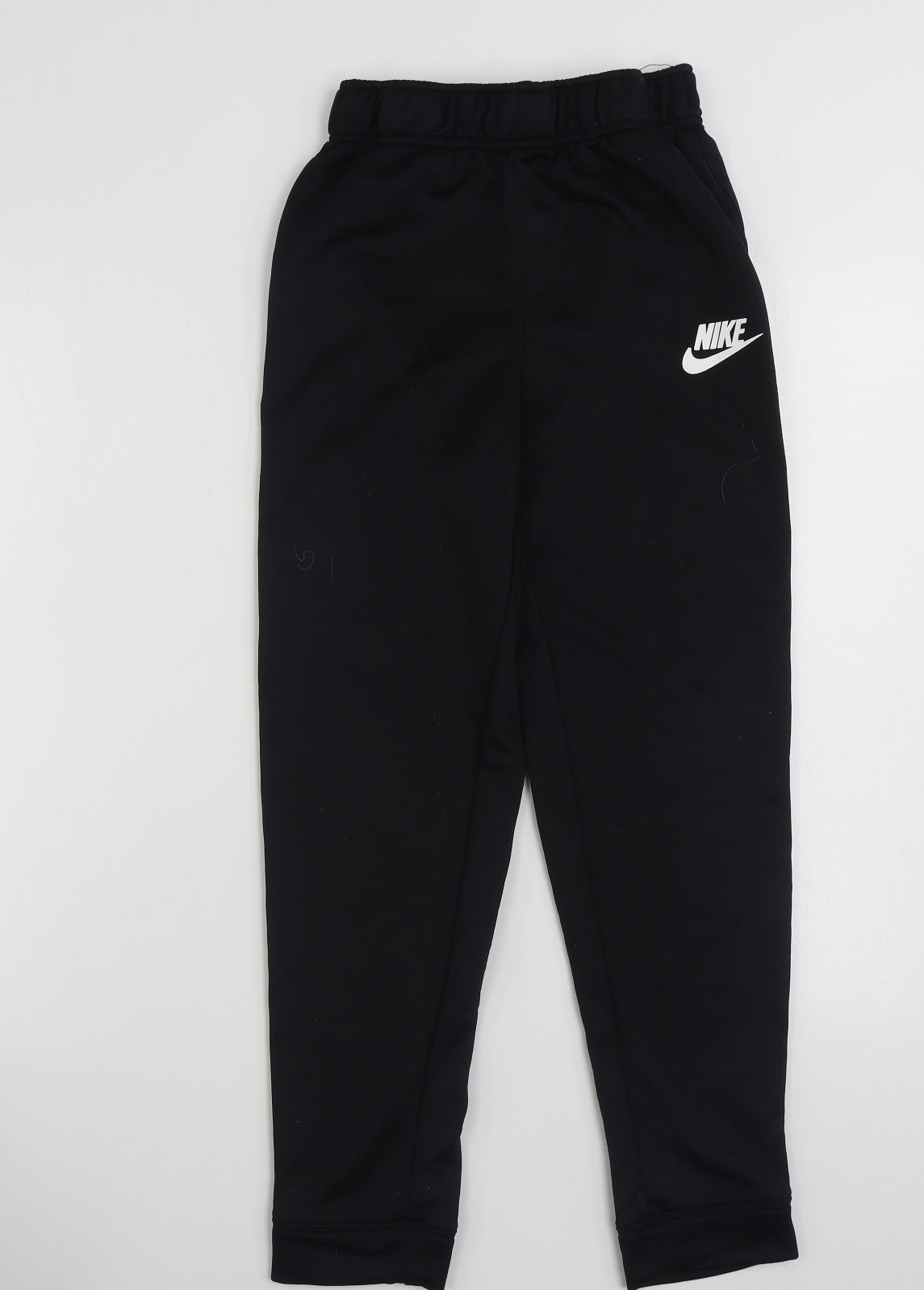 Nike Girls Black  100% Polyester Jogger Trousers Size 12-13 Years  Regular  - Size 147-158cm