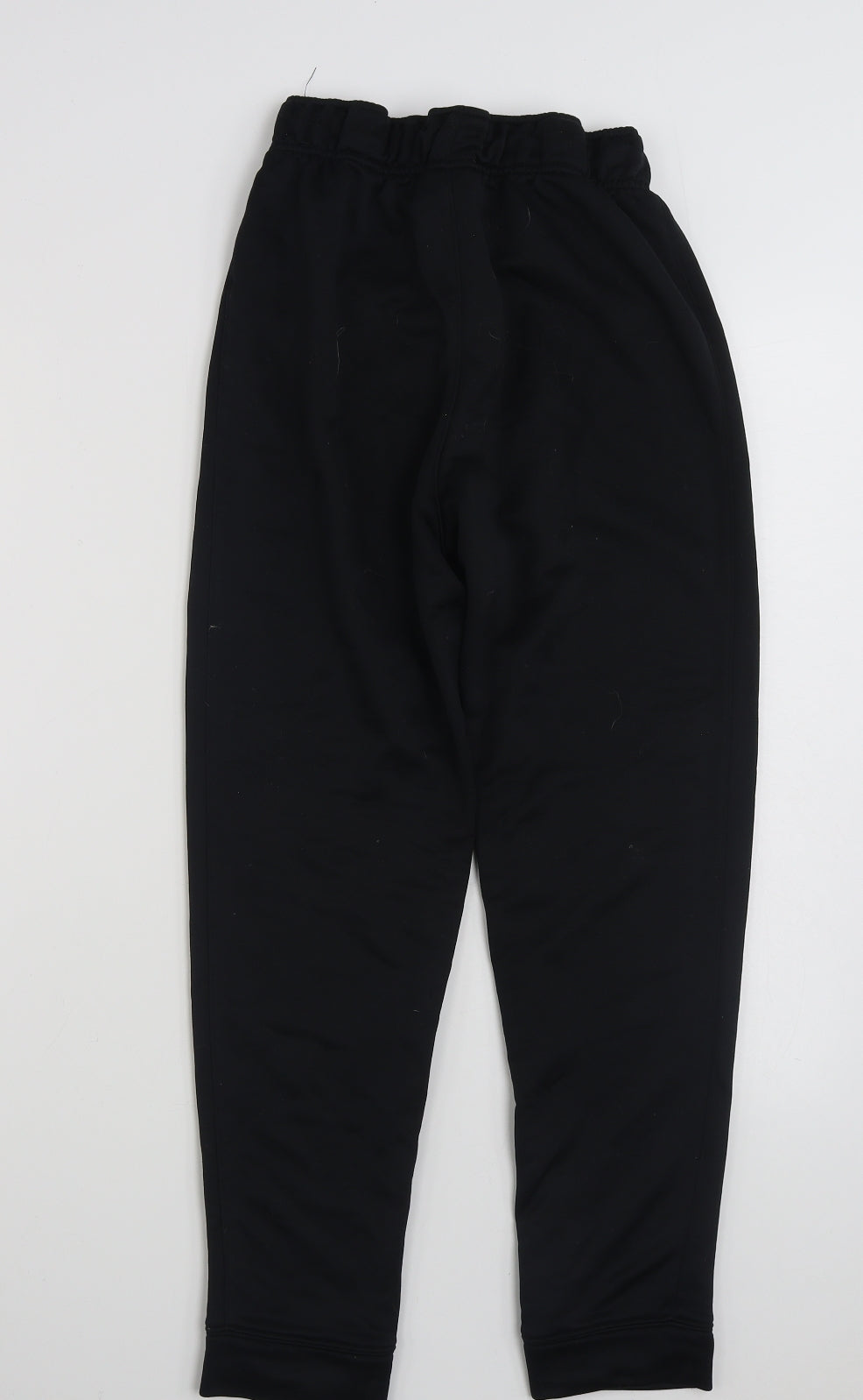 Nike Girls Black  100% Polyester Jogger Trousers Size 12-13 Years  Regular  - Size 147-158cm