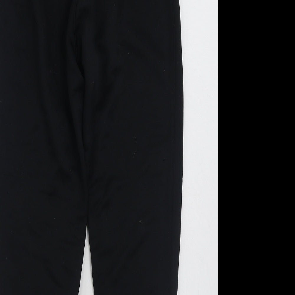 Nike Girls Black  100% Polyester Jogger Trousers Size 12-13 Years  Regular  - Size 147-158cm