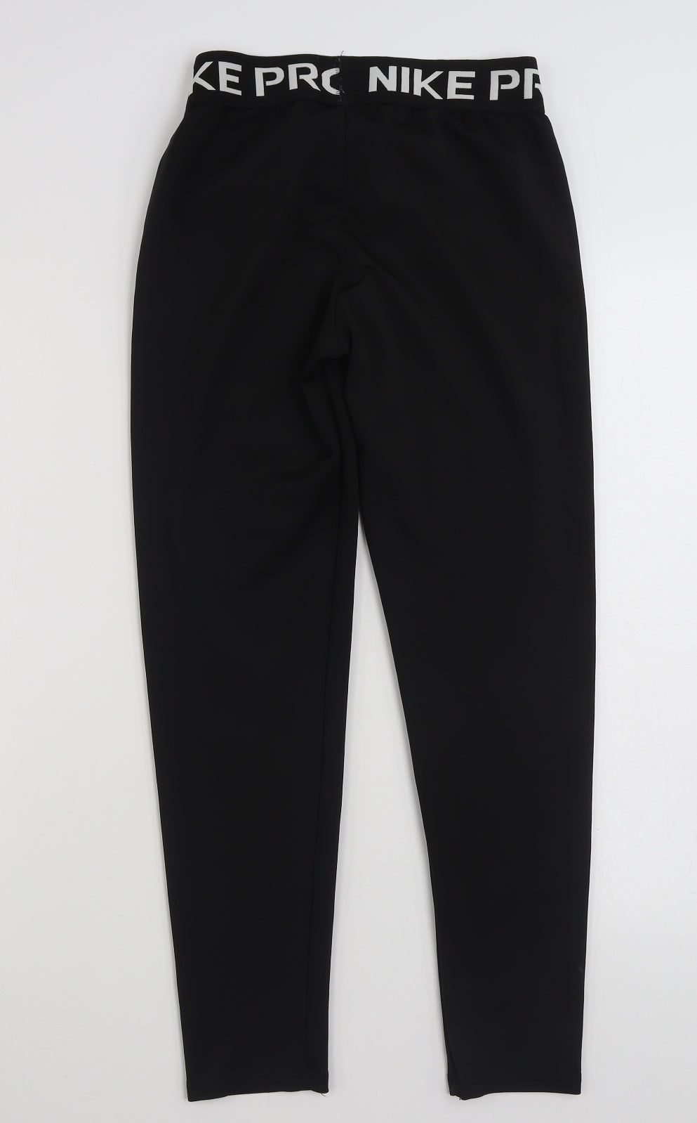 Nike Womens Black  Polyester Compression Leggings Size XL L26 in Athletic