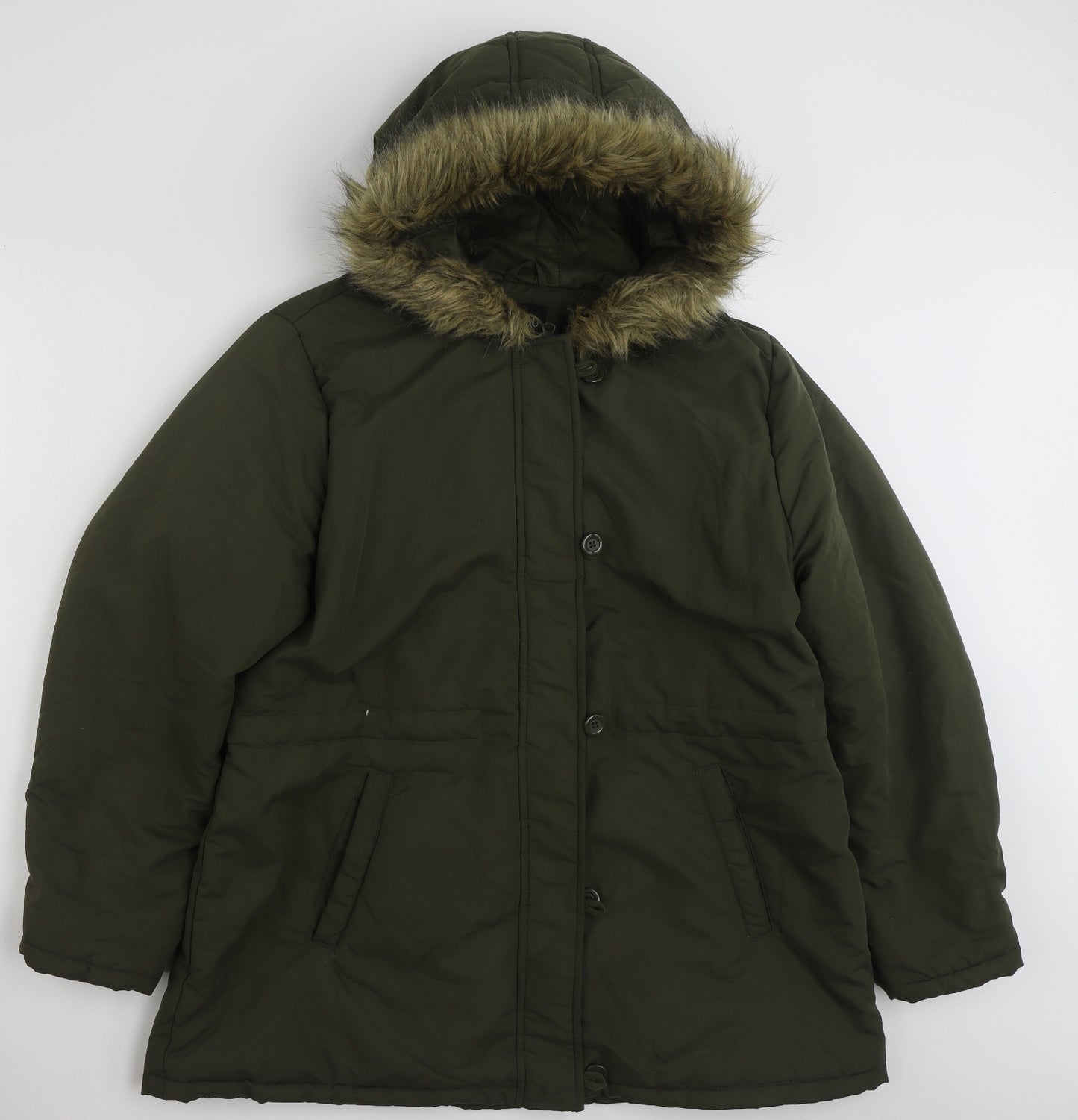 B. You Womens Green   Jacket  Size 18  Zip